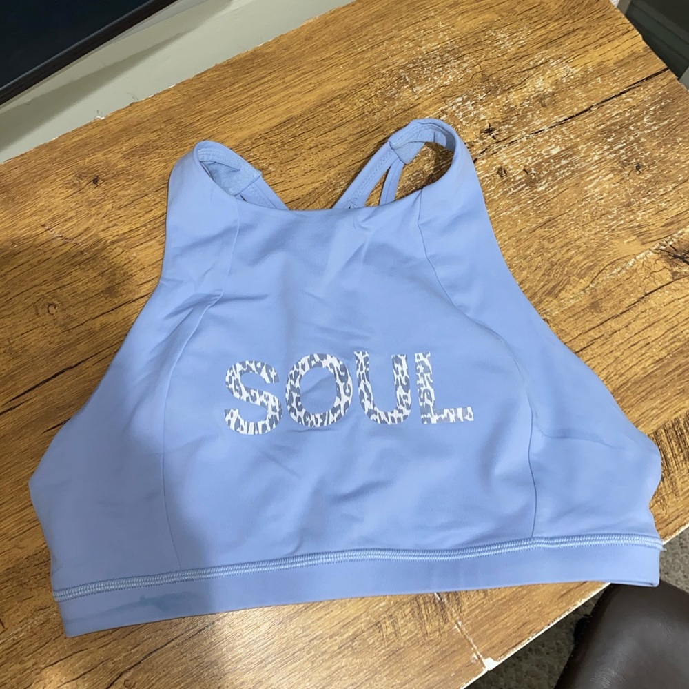 Lululemon x soulcycle free to be serene bra